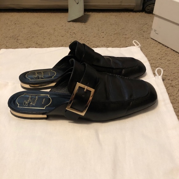 Roger Vivier Black slip-on loafers